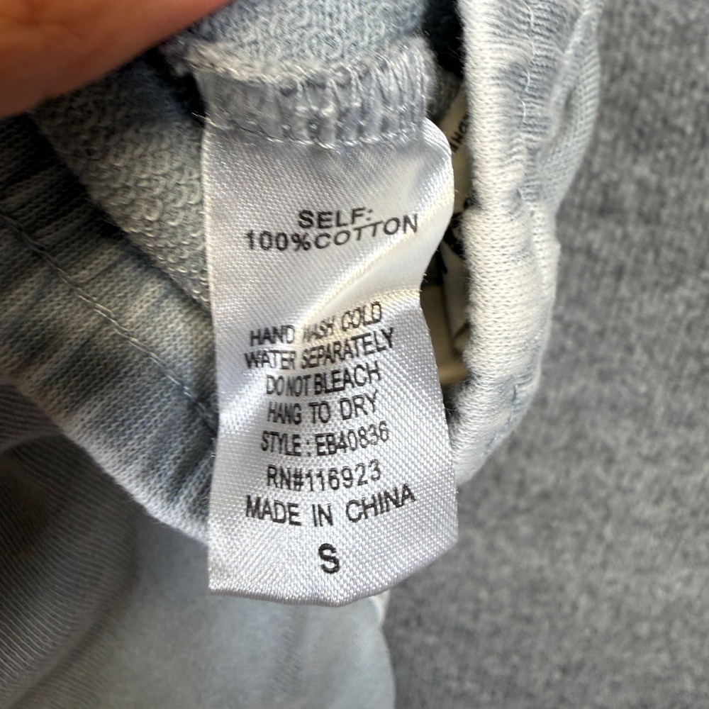 Three Bird Nest Size Small Sweatpants Gray Cotton Relaxed Cozy Baggy Loungewear - Picture 7 of 10